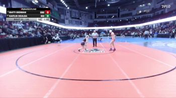 126 lbs Champ. Round 1 - Kaitlin DeAlba, Boise vs Matti Bidiman, Homedale