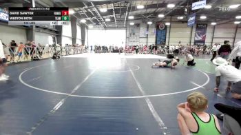 135 lbs Rr Rnd 2 - David Sawyer, Funk University vs Weston Roth, Team RJN