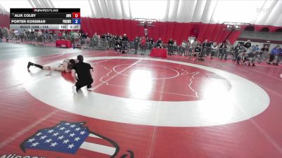 144 lbs Cons. Round 2 - Alix Colby, Askren Wrestling Academy vs Porter Kossman, Prairie Du Chien Wrestling Club