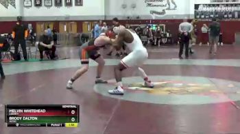 195 lbs Semifinal - Melvin Whitehead, Liberty vs Brody Dalton, Aztec