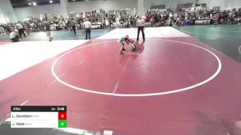 61 lbs Round Of 16 - Lincoln Davidson, Sons Of Atlas vs Jaymasun West, Colorado Bad Boys