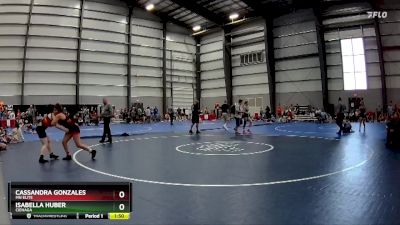 144 lbs Quarterfinal - Isabella Huber, Cienaga vs Cassandra Gonzales, MN Elite