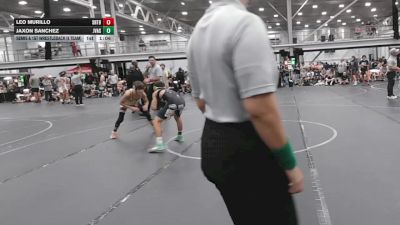 98 lbs Semis & 1st Wrestleback (8 Team) - Leo Murillo, Team Shutt B Team vs Jaxon Sanchez, JV All Stars