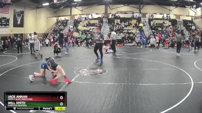 68 lbs Round 2 - Jack Annan, Legacy Elite Wrestling vs Will Smith, Carolina Reapers