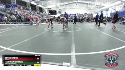 120 lbs Cons. Round 3 - Harrison Lorton, SW Timberwolves vs Bryce Nabus, Paola