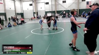 119 lbs Placement Matches (8 Team) - Jackson Stivers, JR Titans vs Ethan Cowley, Black Fox Wrestling Team 2