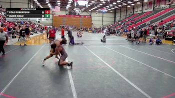197 lbs Cons. Round 2 - Cole Robertson, Drury vs James Soliz, Quincy