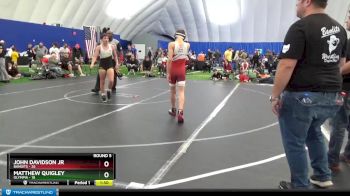 115 lbs Round 5 (10 Team) - Matthew Quigley, Olympia vs John Davidson JR, Bandits