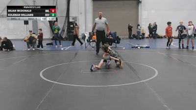 40 lbs Round 1 (4 Team) - Julian McDonald, Brawler Elite vs Koleman Williams, Revival 2