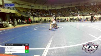 92 lbs Round Of 16 - Bostik Marple, Tuttle Wrestling vs Gabe Terriquez, Raw Wrestling Club