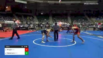 145 lbs Consolation - Jaxen Wright, Raw vs Jakob Nakamura, Best Trained Wrestling