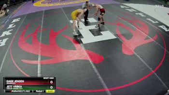 Cons. Round 2 - Jett Vrbka, Shelby-Rising City vs Gage Jensen, Randolph