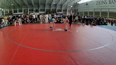 110 lbs Quarters - Irelynn Cullen, Montana vs Lorien Bowns, Idaho