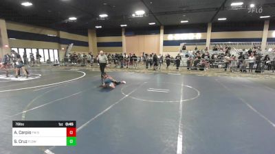 78 lbs 5th Place - Ace Carpio, FW Spartans vs Sage Cruz, Flow Academy HI