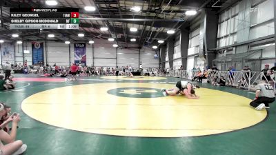 185 lbs Rr Rnd 1 - Kiley Georgel, Team RJN Green vs Shelby Gipson-McDonald, Charlies MF Angels