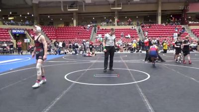 140 lbs Cons. Semi - Jose Coreno, Hugoton Wrestling Club vs Braylon North, Team Lightning Wrestling Club