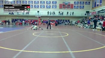 149 lbs Champ. Round 2 - Eric Larwin, Eastern Oregon University (OR) vs Lucas Higginbotham, Unattached