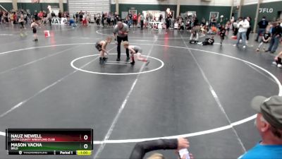 60 lbs Semifinal - Nauz Newell, Smith County Wrestling Club vs Mason Vacha, BRLD