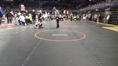 60 lbs Consi Of 16 #2 - Leonidas Latsha, York Suburban vs Brennan Young, Harbor Creek