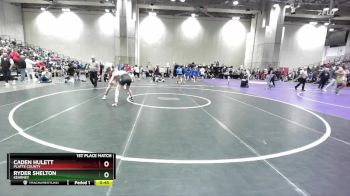 120B 1st Place Match - Ryder Shelton, Kearney vs Caden Hulett, Platte County