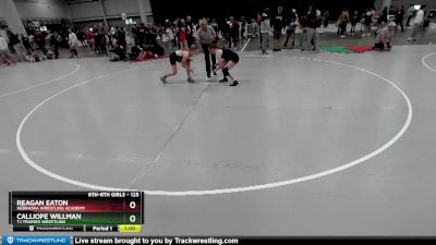 125 lbs Cons. Round 3 - Reagan Eaton, Nebraska Wrestling Academy vs Calliope Willman, TJ Trained Wrestling