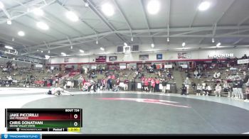 149 lbs Quarterfinal - Jake Piccirilli, UNC Pembroke vs Chris Donathan, Grand Valley State