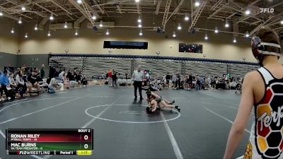 84 lbs Round 1 (4 Team) - Mac Burns, VA Team Predator vs Ronan Riley, PitBull Terps