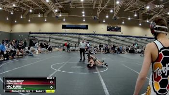 84 lbs Round 1 (4 Team) - Mac Burns, VA Team Predator vs Ronan Riley, PitBull Terps