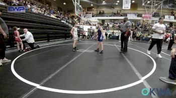 85 lbs Consi Of 8 #2 - Kardyn Prasch, Harrah Little League Wrestling vs Joseph Mattheisen, Standfast OKC