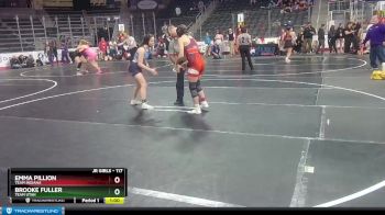 117 lbs Cons. Round 2 - Emma Pillion, Team Indiana vs Brooke Fuller, Team Utah