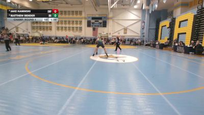 157 lbs Champ. Round 1 - Jake Kaminski, Smyrna H S vs Matthew Bender, McKean H S