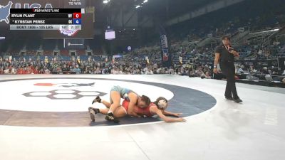 105 lbs Champ. Rd Of 16 - Rylin Plant, Wyoming vs Kyrstan Perez, Oklahoma