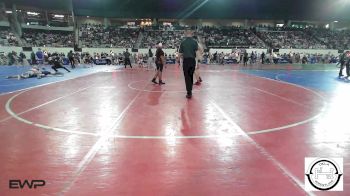 175 lbs Round Of 64 - Daiyon Grace, Wagoner vs Aiden Robideax, Mustang Middle School
