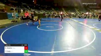 135 lbs Semifinal - Keaton Moeller, IAWC vs Trey Craig, BullTrained