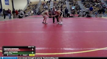 149 lbs Champ. Round 1 - Nathan Rowden, Nebraska Weslyn University vs Jake Matthews, UW-Eau Claire