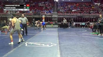 2A-165 lbs Cons. Round 4 - Jensen Boorn, Wilton vs Christopher Meyer, Independence