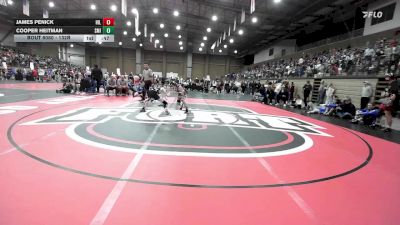 132B Quarterfinal - Cooper Heitman, Smithville vs James Penick, Hillsboro