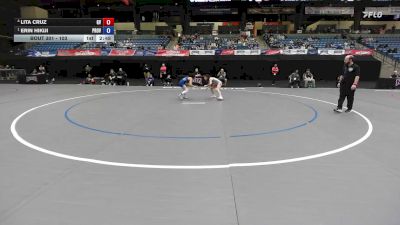 103 lbs Semifinal - Erin Hikiji, Providence vs Lita Cruz, Grand View