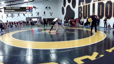 110 B Champ. Round 2 - Katelyn Bell, Aurora University vs Abigail Alvarado, Manchester University