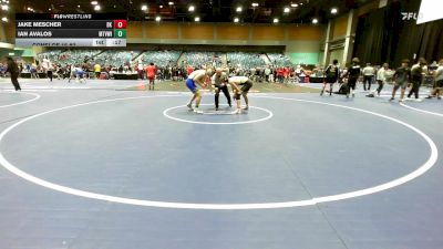 144 lbs Consi Of 16 #2 - Jake Mescher, Bishop Kelly vs Ian Avalos, Mountain View ID