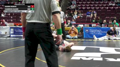 127 lbs Consi 3 - Kaden Husick, Tussey Mountain vs Cameron Baker, Burrell