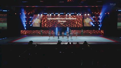 Uptown Warriors Bombtime Orange [2025 Show Cheer 1 - Peewee - Small A] 2025 Pop Warner National Cheer & Dance Championship