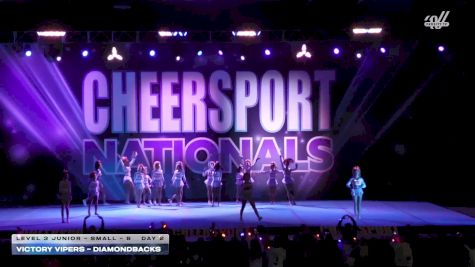 Victory Vipers - Diamondbacks [2026 L3 Junior - Small - B Day 2] 2026 CHEERSPORT National All Star Cheerleading Championship