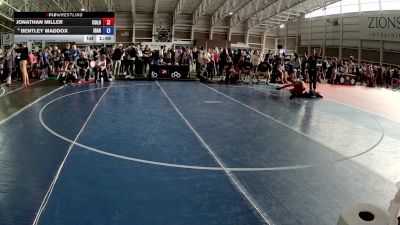 115 lbs Champ. Round 1 - Jonathan Miller, Colorado vs Bentley Maddox, Idaho