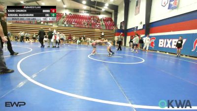 100 lbs Final - Kade Church, Skiatook Youth Wrestling vs Ezekiel Mashburn, Collinsville Cardinal Youth Wrestling