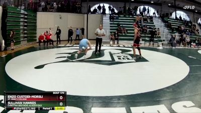 144 lbs Cons. Round 2 - Sullivan Hawkes, Christian Brothers Academy(NJ) vs Enzo Custodi-Morsli, St. John`s College