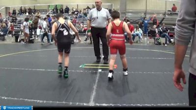 112 lbs Quarterfinals (8 Team) - Jaxon McFarland, Lowell WC vs Kristian Keyes, Get Hammered