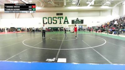 120 lbs Cons. Round 3 - Krshna Tinoco, Hueneme vs Carlos Alfaro, Sonora