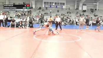 127 lbs Consi Of 4 - Ryan Osolin, OHIO GOLD - MS vs Hunter Kapitula, Mat Assassins Black - MS