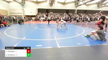 128-H lbs Round Of 64 - Charles Shaddow, Olympic vs Armen Arakelian, Fisheye